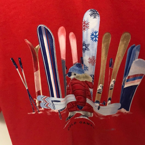 Baby boy long sleeve tee with ski graphic - Picture 4 of 7